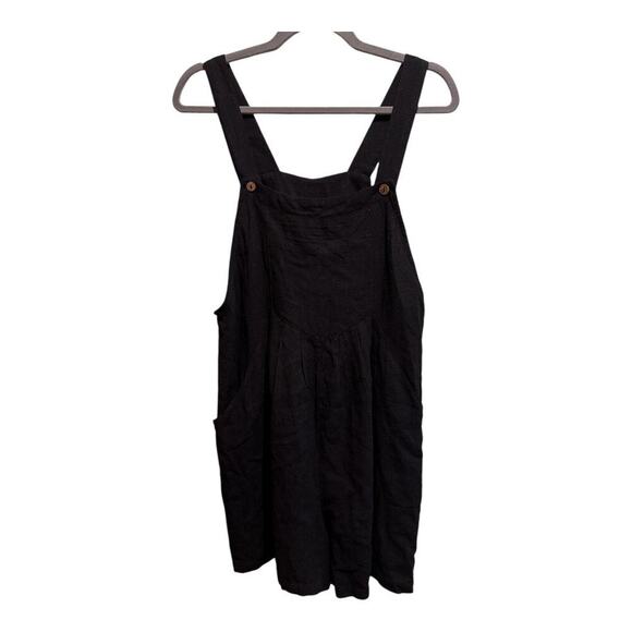 NWT Prinbara Black Romper Jumpsuit In Black Size S - Picture 1 of 7